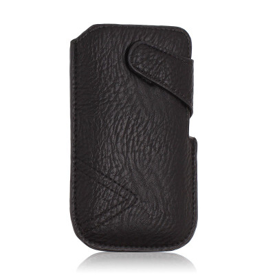 

Black New PU Leather Phone Pouch Case Cover Bag For Samsung Galaxy S5 Free Ship