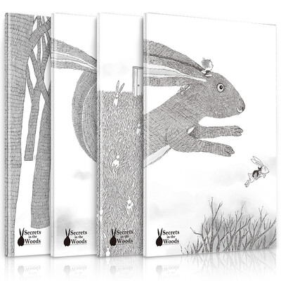 

Deli deli 12 A560 pages a few meters - the secret series in the forest stitches soft copy notebook notebook PFA560-01ZR