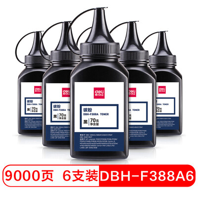 

Deli 6 bottles DBH-F388A6 388AT toner cartridge toner toner for HP P1007P1008P1106P1108M1136M1213nf