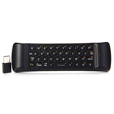 

MINIX NEO A2 Lite 2.4G Беспроводная клавиатура Air Mouse Поддержка шестиосевого гироскопа акселерометра для Android - черный
