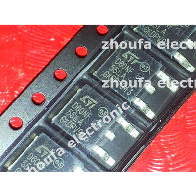 

20pcs/lot STD60NF55LA STD60NF55LAT4 D60NF55LA
