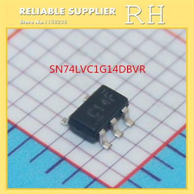 

200PCSlot SN74LVC1G14DBVR C14F SOT23-5 Single Schmitt trigger inverter