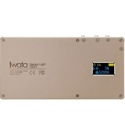 

Iwata LED GL-01 Portable Light Photography Lights Video Lights Gold