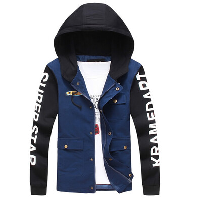 

Zogaa New Korean Mens Jacket Slim Printing