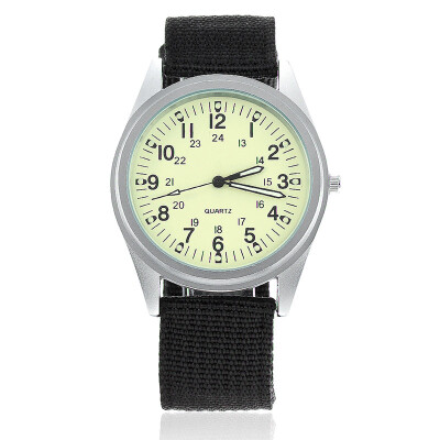 

ORKINA P104 Mens Military Style Fashionable Watches with Luminous Pointer -Light Yellow Black