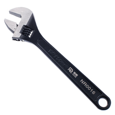 

RAYENR adjustable wrench live wrench open plate multi-function wrench adjustable wrench 10 inch NR0016
