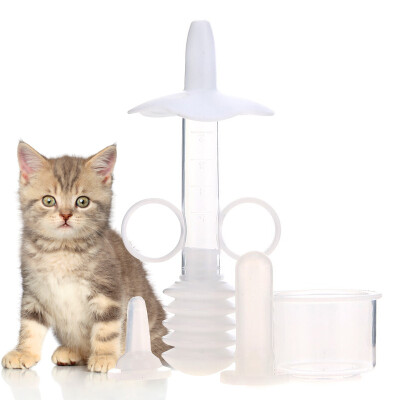 

HANHANLEYUAN Pet Supplies Automatic Feeding Feeding Cats Dogs Bottles Teddy Puppy Cats Small Dogs Small Pacifiers Bottles Feeding Squeeze Tubes Feeding Syringes Puppy Bottle Set