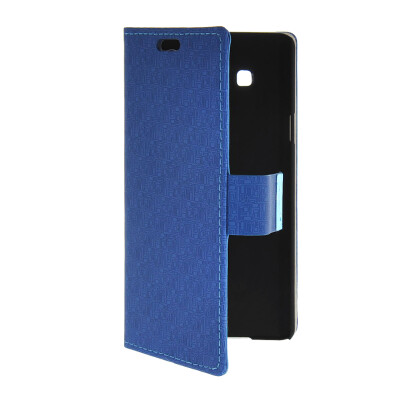 

MOONCASE Slim Leather Side Flip Wallet Card Slot Pouch with Kickstand Shell Back Case Cover for Samsung Galaxy A7 Blue