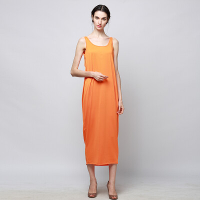 

CANIS@Sexy Women Summer Casual Sleeveless Backless Long Dress Beach Dress