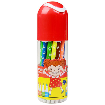 

Morning light M & G ACP92141 children washable watercolor brush pen 24 color tube red