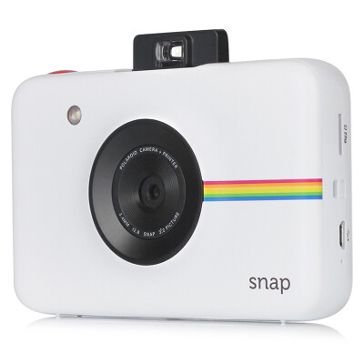 

Polaroid (Полароид) SNAP белого Polaroid камера стрелять, что было (10 миллионов пикселей ZINK бесчернильной печати три вида цветных фотографий)