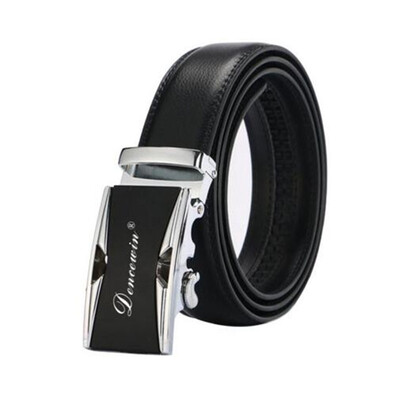 

NEW 2017 Известный бренд Belt Мужчины Хорошее качество Cowskin Подлинная Роскошные кожаные мужские ремни Ремень Мужчины Металл Автоматический Бак