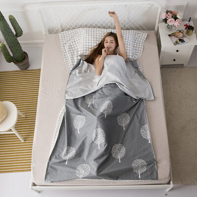 

Wolf walker dirty sleeping bag cotton portable travel tourist hotel hotel anti-dirty sheets adult indoor bear powder 200230cm LXZ-2033