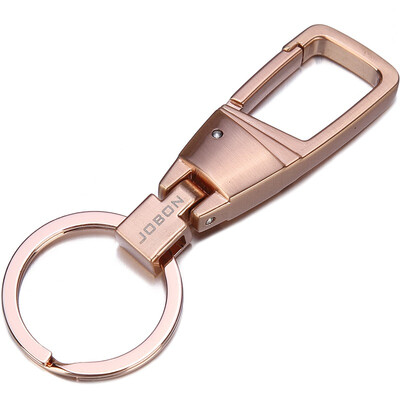 

Jingdong Supermarket JOBON Bangzhong key chain ring car key chain chain key chain waist hanging ZB-019G rose gold