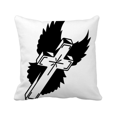 

Easter Religion Christianity Colored Egg Square Throw Pillow Insert Cushion Cover Home Sofa Decor Gift