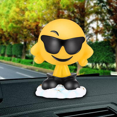 

Guangyin car ornaments shaking head car accessories car interior decoration car supplies cartoon expression pack two