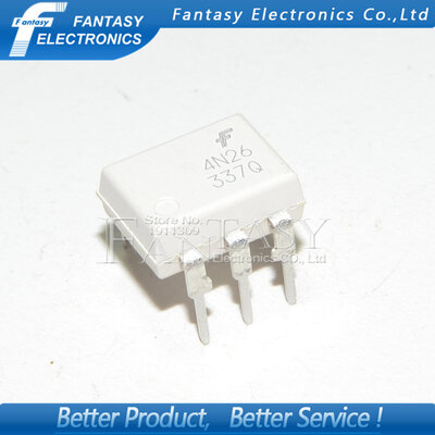 

50PCS 4N33 DIP6 DIP photoelectric coupler new and original free shipping