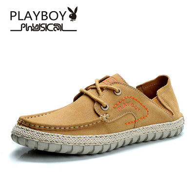 

PLAYBOY brand,New Korean style for spring,Retro Leisure,Suede and fashional sneaker.Men's shoes