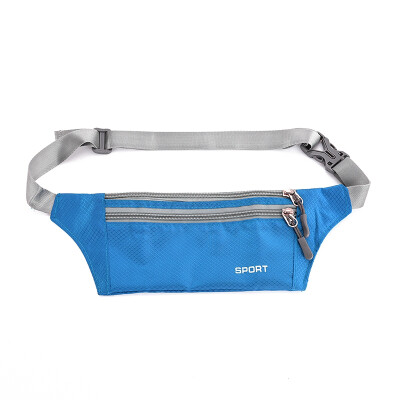 

Waterproof Running Belt Bum Waist Pouch Fanny Pack Camping Sport Hiking Zip Bag