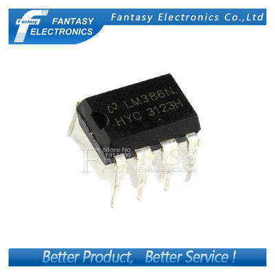

20PCS LM386N DIP8 LM386 DIP LM386N-1 LM386-1 new and original IC free shipping