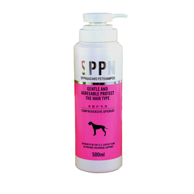 

Shang Pang SPPN Adams Dog Shampoo Supple Hair Care 500ml Hair Care Pet Shower Gel Teddy Satsuma Golden Hair Bichon Bomeidi Cat Shampoo Dog Bath S25