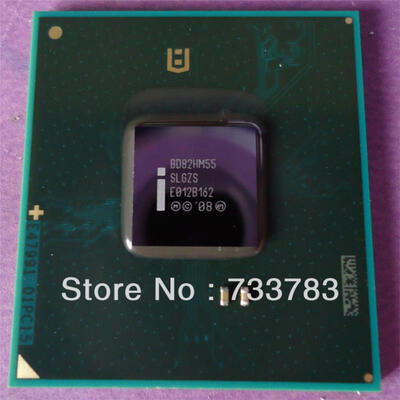 

1pcslot INTEL BD82HM55 SLGZS integrated chipset 100 new Lead-free solder ball Ensure original not refurbished or teardown
