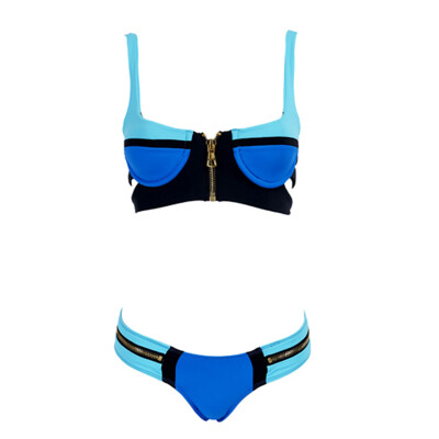 

Women' Hot Zipper Women Bikini SwimSuit Swimwear Swim Mixed ColorS