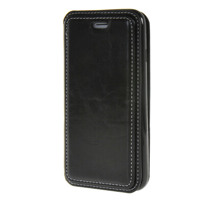 

MOONCASE Premium PU Flip Leather Wallet Card Pouch Back Case Cover for Apple iPhone 6 (4.7") Black