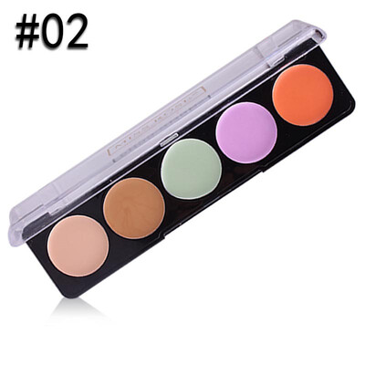 

5 color black rim Acne Printing Concealer Lasting Foundation cream