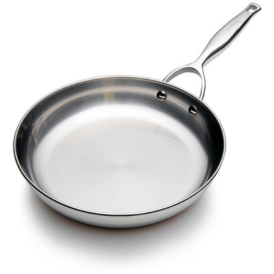 

【Jingdong Supermarket】 Platinum Dili Bodeux royal frying pan 28CM pure copper core fast hot 304 stainless steel non-fog non-stick pan insulation casting handle induction cooker gas stove general
