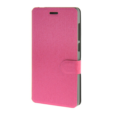 

MOONCASE Xiaomi Rice MI 4i M4i , Leather Wallet Flip Card Holder Pouch Stand Back Case Cover for Xiaomi Rice MI 4i M4i Hot pink