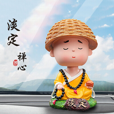 

Micang car decoration pendant car decoration decoration car accessories interior decoration Meng two small monk