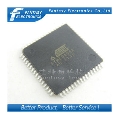 

10PCS ATMEGA64A-AU QFP ATMEL MEGA64A TQFP64 ATMEGA64A Programmable Flash free shipping