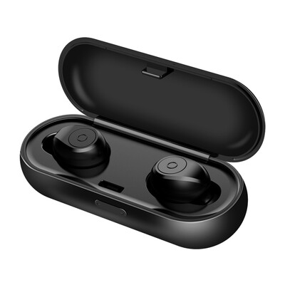 

Amoi F9 Wireless Binaural Mini Mini Stealth TWS Bluetooth-гарнитура Earbud Ear In-Earth Запуск просо Apple Android Phone Universal Black