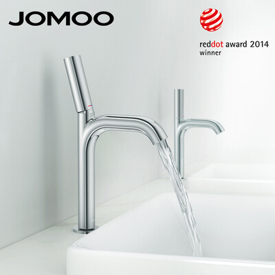 

JOMOO Basin Faucet Reddot Award Chrome Bathroom Sink Faucet Mixer Tap Single Handle Single Hole Luxury Quality Faucet