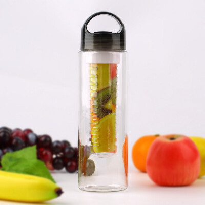 

Portable 800ML Fruit Infusing Infuser Water Bottle Sports Health Juice Maker