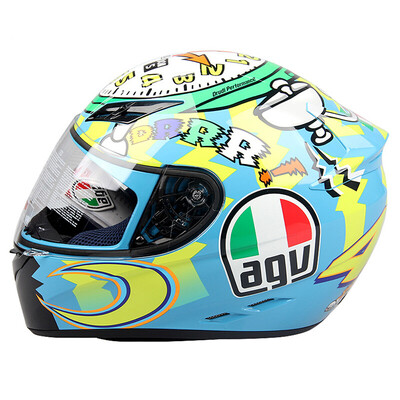 

AGV helmet K3 TOP winter motorcycle helmet men&women full face helmet running helmet Italy racing cycling helmet summer alarm clock WAKE UP M