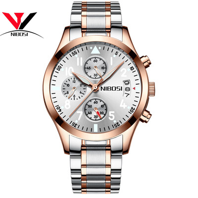 

Relogio Masculino NIBOSI Mens Watch Top Brand Luxury Fashion Military Business Watches Men Brand Luxury Sport Quartz Wristwatch
