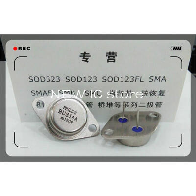 

Free Shipping 10PCS / lot BUS14A BUS14 transistor NPN TO3P Special offer