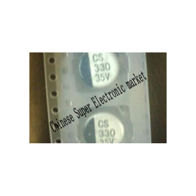 

20PCS 35V 330UF 10x10 mm SMD 10x10 mm chip Aluminum Electrolytic Capacitor 1010