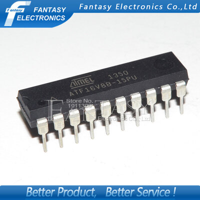 

5PCS ATF16V8B-15PU DIP20 ATF16V8B-15 DIP ATF16V8 new and original IC free shipping