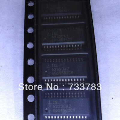 

10pcslot INTERSIL ISL6232CAZ ISL6232 SSOP High Efficiency System Power Supply Controller for Notebook Computers