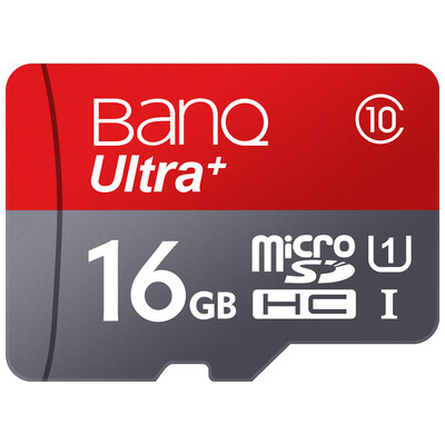 

Banq 16GB Class10 high-speed mobile phone memory card MicroSDHC UHS-I driving recorder memory card TF card