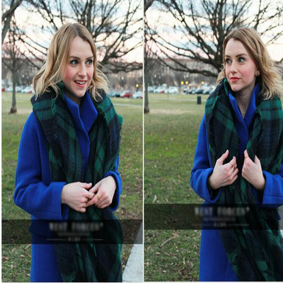 

2018 autumn&winter men&women wear wool ladies long ladies cashmere scarves wide plaid long shawl wrapped blanket warm mat