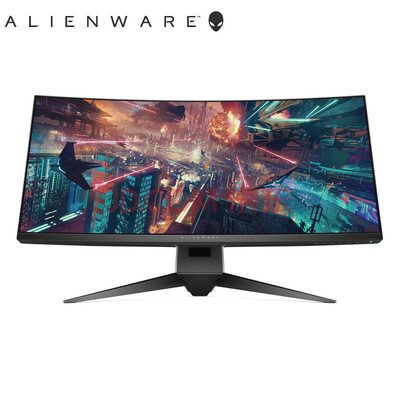 

Alienware AW3418HW 34-дюймовый профессиональный игровой монитор поверхности 160 Гц частота обновления 3800R кривизна