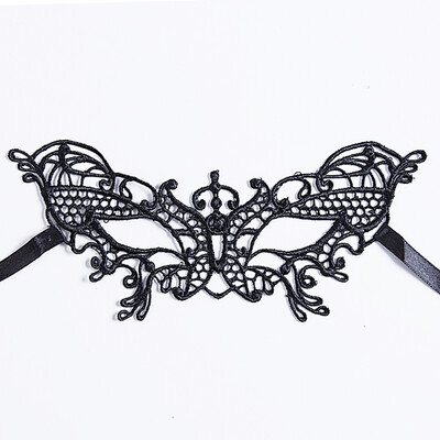 

Женская мода сексуальный черный кружево венецианский Halloween Party Masquerade Ball Eye Mask Gift Catwoman Cosplay