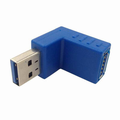 

Huayuan 90 Degree Up Angle USB 30 Male to Female Adapter