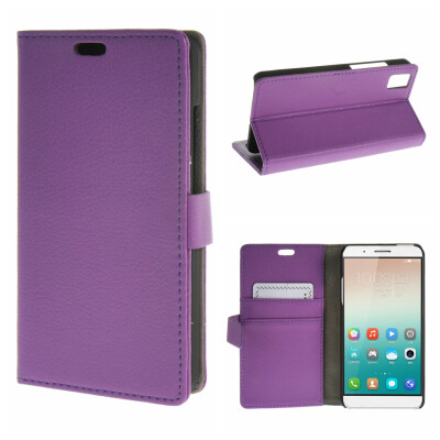 

MOONCASE ЧЕХОЛ ДЛЯ Huawei Honor 7i High quality Leather Flip Wallet Card Holder Bracket Back Pouch Purple 02