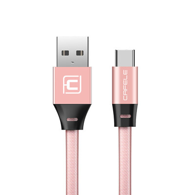 

Cafele USB Type C for Xiaomi A1 Type C Cable for Huawei Mate 10 Pro Type C Fast Charge 5V 2.4A переходник usb type c
