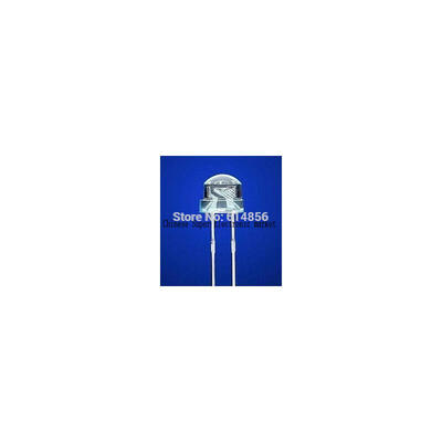 

500PCS white 5mm straw hat LED lamp beads super bright LED big core Light-emitting diodes (leds)
